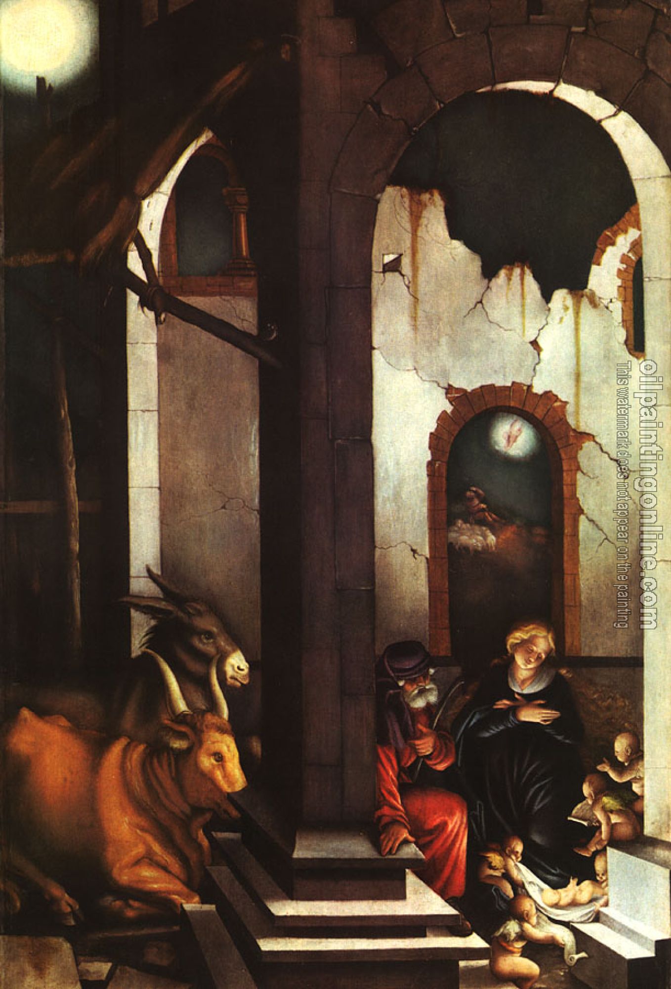 Grien, Hans Baldung - Nativity